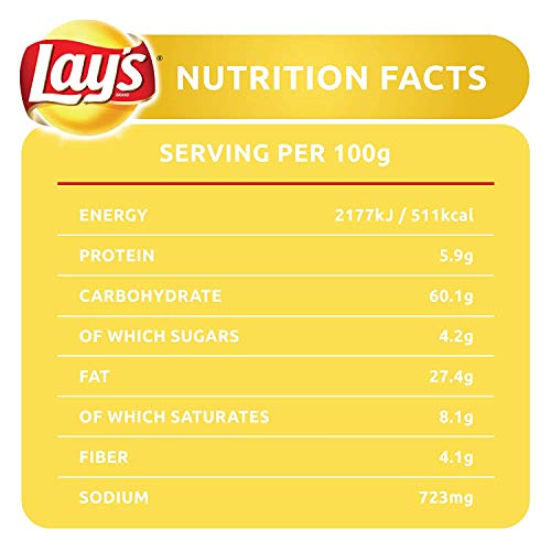 Lay's STAX Cheddar Cheese, 2 X 155.9g - "Double Cheddar Crunch!"