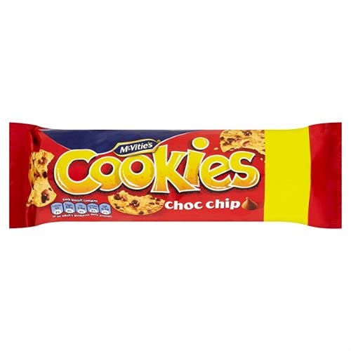 McVitie's Choc Chip Chocolate Cookies (Imported), 150g - "Choc Chip Chocolate Cookies!"