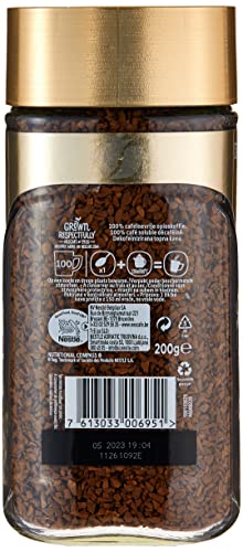 Nescafe Gold Decaf Coffee 200g - "Golden Decaf Delight - Pure Coffee Without Caffeine!"