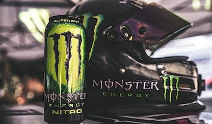 Monster Nitro Super Dry Energy Drink 500ml (Pack Of 12) - "Nitro Super Dry Rush!"