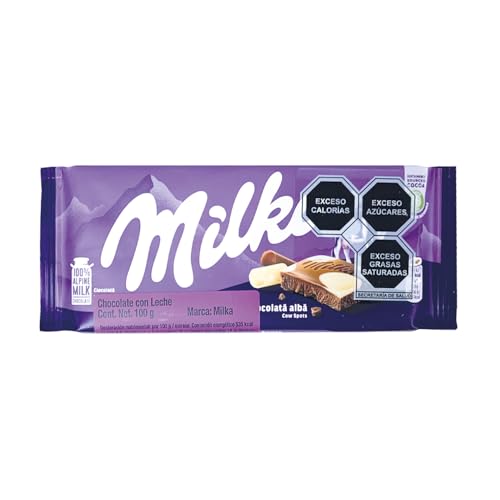 Milka, Cow Spots, White Chocolate, 100 gram - "Cow Spots Fun!"