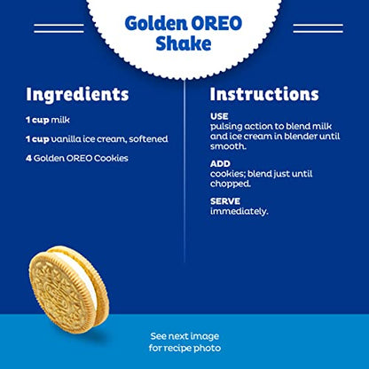 NABISCO Golden Oreo Sandwich Cookies, 405 g - "Golden Oreo Joy!"