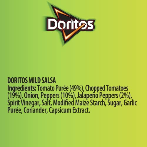 Doritos Mild Salsa - 6 Pack Jar, 6 X 300 g - Mild salsa medley!