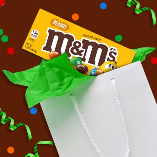 M&M's Peanut Chocolate Candies, 87.9 g, Yellow & Brown - "Peanut Choco Joy!"