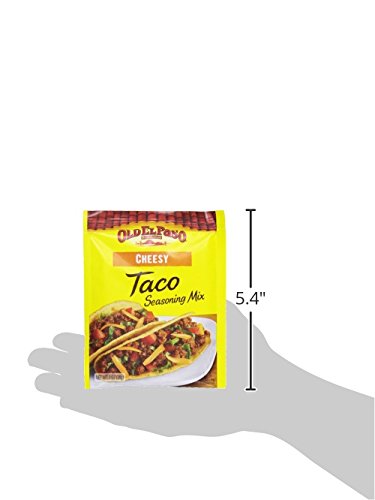 Old El Paso Taco Seasoning Mix Cheesy, 28g - "Add a cheesy twist!"