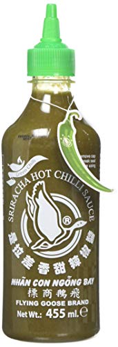 Flying Goose Sriracha Green Chilli Sauce 455ml - Green chilli kick!