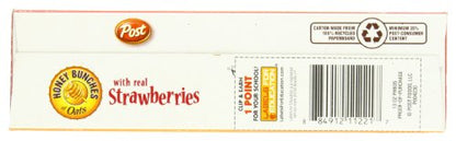 Honey Bunches of Oats Post Honey Bunches of Oats with Real Tasty Strawberry, 368 G - Real strawberry goodness in every crunchy bite, 368g.