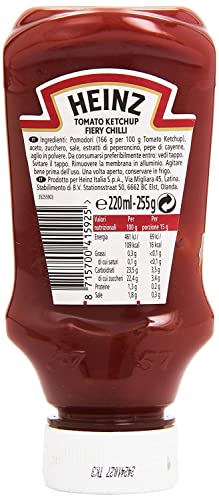 Heinz Fiery Chilli Ketchup, 225 g - Spicy chili flavored ketchup.