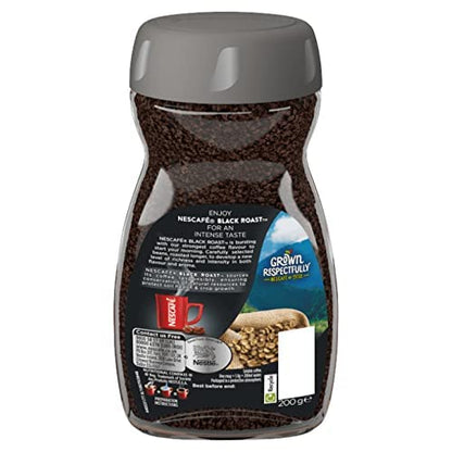 Nescafe Original Black Roast Coffee Powder, Jar - 200 Gm - "Original Black Roast - Bold Coffee in a Jar!"