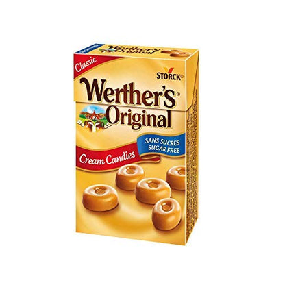 Storck Werther's Sugar Free Original Cream Candies (Imported), 42g