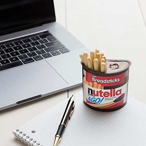 Nutella & Go with Breadsticks, 6 Pack, 6 x 52 g - "Six times the yum!"