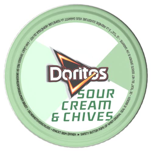 Doritos Cool Sour Cream and Chives Jar, 300 g - Cool creamy chives!