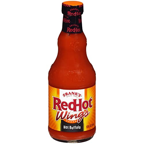 Frank's RedHot Hot Buffalo Wings Sauce: 12 OZ - Hot buffalo wings sauce!