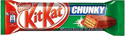 Kitkat Chunky Hazelnut - 6 Pack, 6 x 42 g - Treat yourself to the crunchy goodness of Kitkat Chunky Hazelnut, 6 Pack, 6 x 42 g.