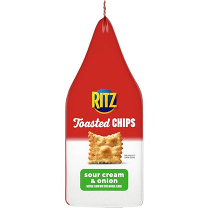 Mondelez Global Sour Cream and Onion Ritz Toasted Chips (229 g) - "Sour Cream Ritz Fun!"