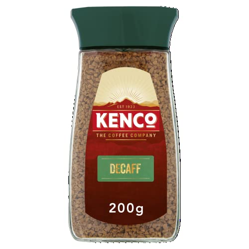 Kenco Decaff Well - Rounded Full Flavour Roast Coffee, 200 g - Enjoy the rich flavor of Kenco Decaff Well-Rounded Full Flavour Roast Coffee, 200g.