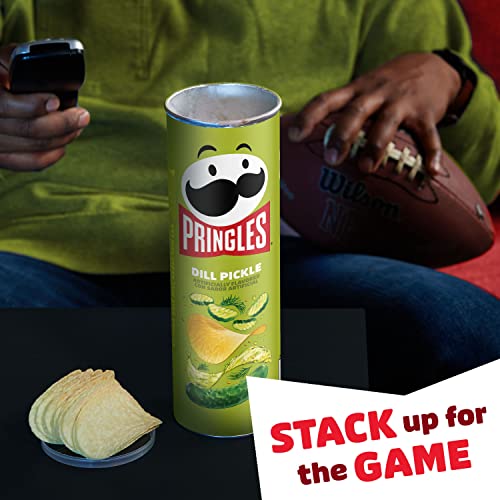 Pringles Screamin' Dill Pickle Potato Crisps, 158 Grams - Screamin' dill pickle Pringles!