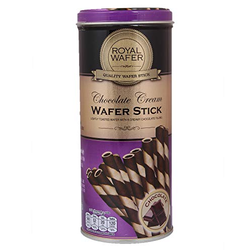 Vfoods Royal Wafer Stick Chocolate Strawberry, 125 g