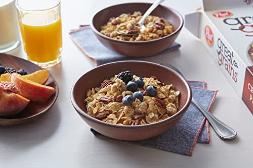 Post Great Grains Cereal, Crunchy Pecan, 453 g - Crunchy pecan breakfast bliss!