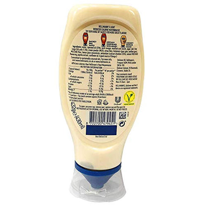 Hellmann's Light Mayonnaise 14.54 fl oz / 430 ml / 432 g, 8 Pack - Eight-pack of light mayonnaise.