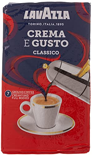 Lavazza Crema E Gusto Ground Coffee Powder, 250 g - "Rich Crema E Gusto!"