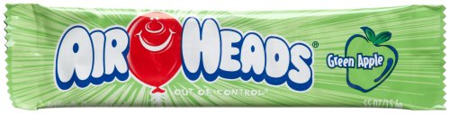 Air Heads Green Apple Candy (Pack of 5), 16g - Tangy Treats!