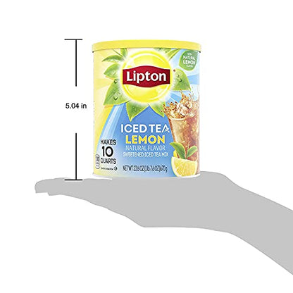 Lipton Iced Tea Mix, Lemon (Natural Flavour, Sweetened Iced Tea Mix) 670g - "Sweet Lemon Mix!"