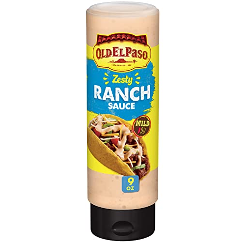 Old El Paso Zesty Ranch Sauce Mild 255g - "Zesty ranch goodness!"