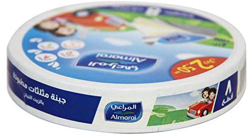 Almarai 8 Portion Triangle Cheese 120gm (Pack of 5pc*120gm) - Cheesy Goodness!