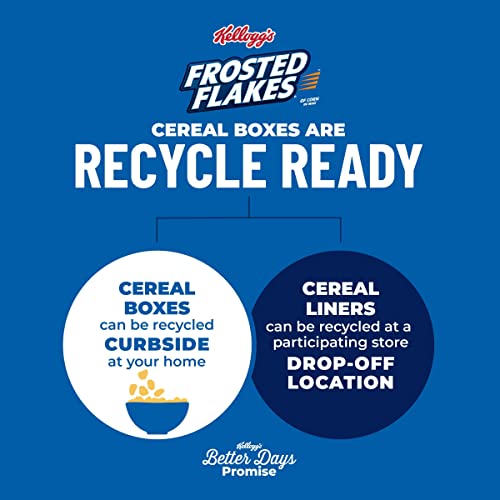 Kellogg's Frosted Flakes Fat-Free Breakfast Cereal, 382g - Enjoy the classic taste guilt-free with Kellogg's Frosted Flakes Fat-Free Breakfast Cereal, 382g.