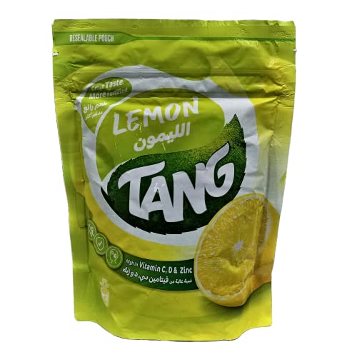 Tang Lemon Drink Powder (Imported) Resealable Pouch, 375g