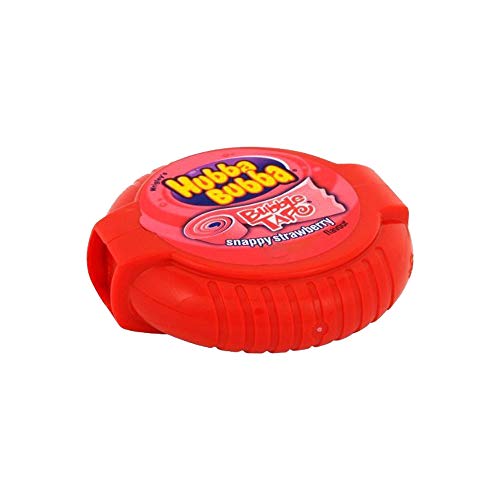 Hubba Bubba Mega Long Snappy Strawberry, 56 g - Snappy strawberry bubble tape, 56g of sweet fun.