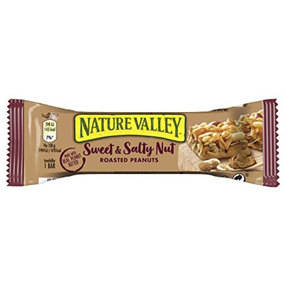 Nature Valley Sweet & Salty Nut Roasted Peanuts 4 Bars 120g - "Sweet & Salty Peanut Bliss!"