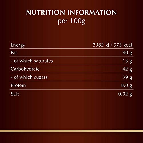 LINDT LES GRAND Hazelnuts Dark Chocolate, 150g