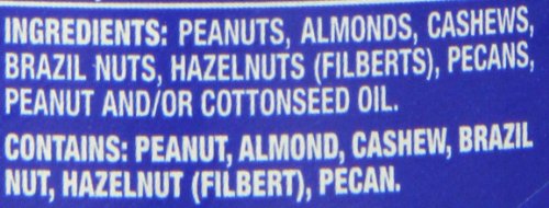 Planters Unsalted Mixed Nut, 292g - "Wholesome unsalted mix!"