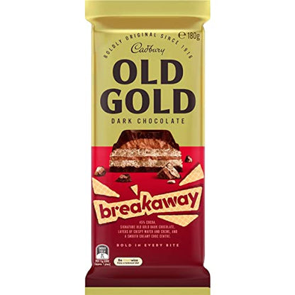 Cadbury Old Gold Breakaway Dark Chocolate, 6.35 oz / 180g - Dark chocolate breakaway