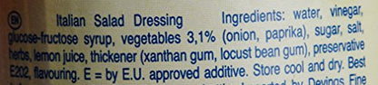Remia Italian Dressing with Onion, Paprika and Fine Herbs, 8.45 fl oz â„® 250 ml - Italian Herb Bliss!