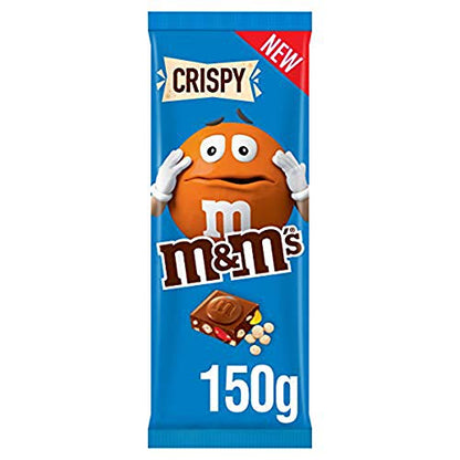 M & M MARS Crispy Chocolate, 150 g - "Crispy Choco Crunch!"