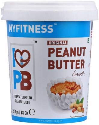 MYFITNESS Original Peanut Butter Smooth 1.02kg (510gm X Pack of 2) - "Smooth PB Duo!"