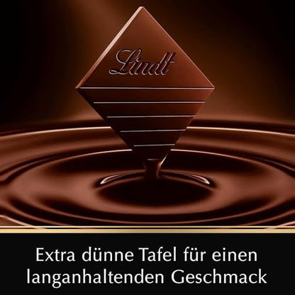 Lindt 99% Cocoa Dark Noir Absolut Chocolate, 1.65 oz ℮ 50g (Pack of 2)