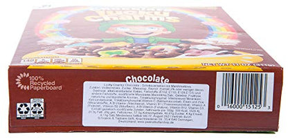 General Mills Lucky Charms Chocolate Cereals, 340G - Delight in the rich chocolate flavor paired with colorful marshmallow charms in Lucky Charms