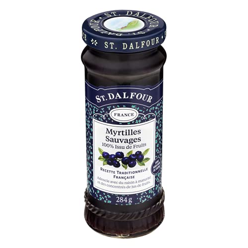 St Dalfour France WILD Blueberry (No added Sugar), 284g