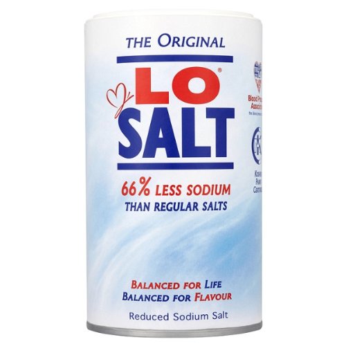 Lo Salt Losalt Reduced Sodium Salt 350g Pack of 6 - "Healthy Salt Pack!"