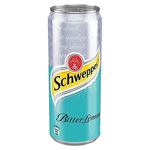 Schweppes Bitter Lemon Can, 320 ml