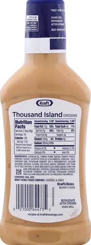 Kraft Thousand Island Dressing, 473 ml - "Classic Thousand Island!"