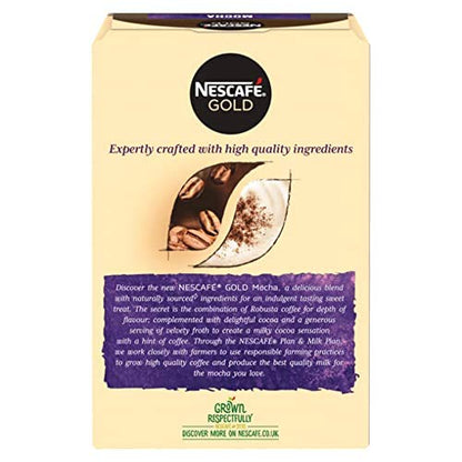 Nescafe Gold Mocha, 176 g - "Gold Mocha Indulgence - Pure Chocolate Coffee Delight!"