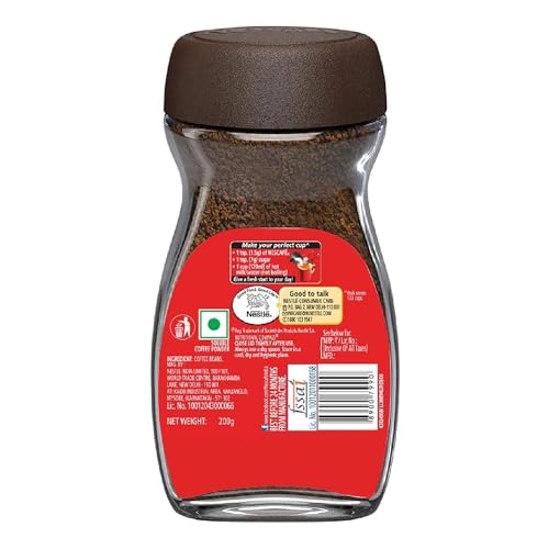 Nescafé Classic Coffee, 200g Dawn Jar - "Classic Morning Magic - Dawn Jar Delight!"