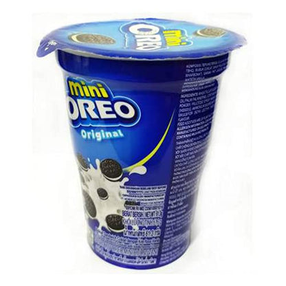 Mini Oreo Original Vanilla Cream Pack of 4 Pouch, 4 x 61 g - "Mini Oreo Fun Pack!"