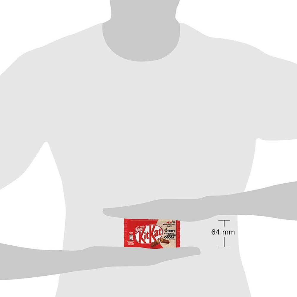 Nestle KitKat 4 Finger Chocolate, 4 X 41 g - "KitKat 4 Finger - 4x41g of Crunchy Chocolate Pleasure!"