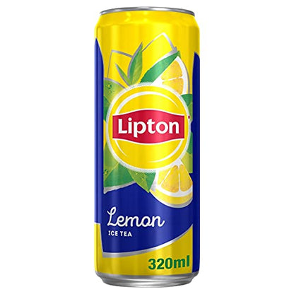 Lipton Lemon Ice Tea Can, 6 X 245, 1.6 Kilograms - "Lemon Tea Cans!"